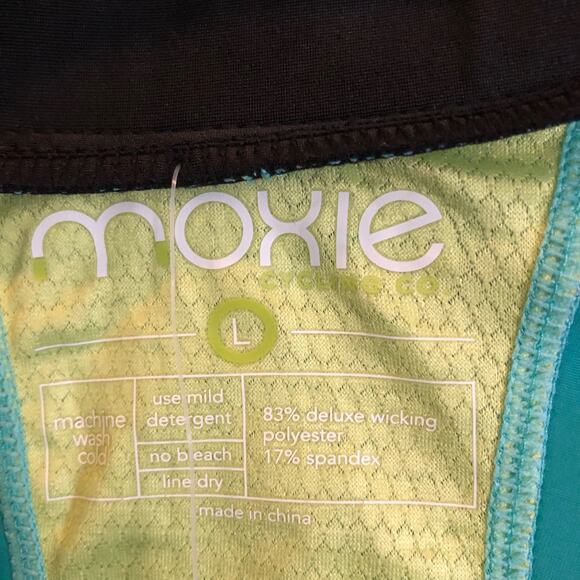 NWT Moxie Aqua Black Bolero Size Large L MSRP $55 - Picture 5 of 5